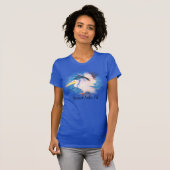 waterverf pelikaan 19 t-shirt (Voorkant volledig)