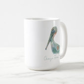 Waterverf Pelikaan Koffiemok (Voorkant rechts)