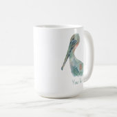 Waterverf Pelikaan Koffiemok (Voorkant rechts)