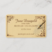 Waterverf  Pen Classic Notaris Visitekaartje (Voorkant)