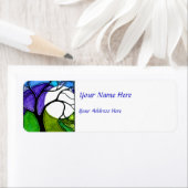 Waterverf Pen en Inktboom Etiket (Insitu)