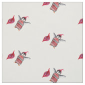 Waterverf Penguin Art Stof (Swatch)