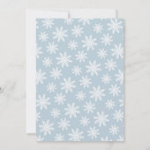 Waterverf Penguin Boy Baby shower Kaart (Achterkant)