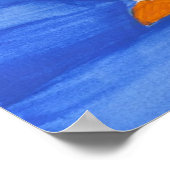 Waterverf Penguin Poster (Hoek)