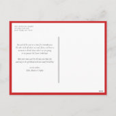 Waterverf Penguin Snow Wereldbol FotoKerstmis Feestdagenkaart (Achterkant)