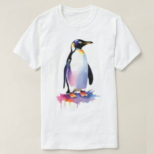 Waterverf Penguin T-shirt