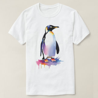 Waterverf Penguin T-shirt
