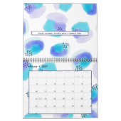 Waterverf-penseelstreekkalender Kalender (Jan 2027)