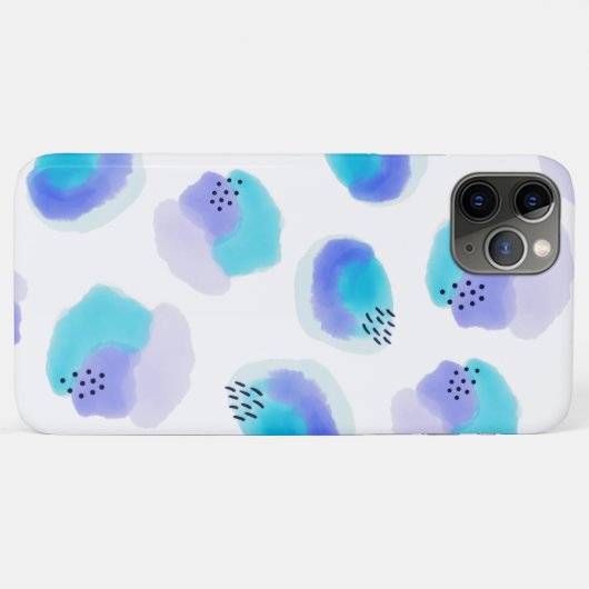 Waterverf penseelstreken Case-Mate iPhone case (Achterkant (horizontaal))