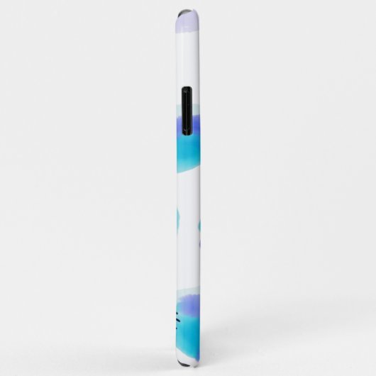 Waterverf penseelstreken Case-Mate iPhone case (Achterkant/rechts)