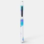 Waterverf penseelstreken Case-Mate iPhone case (Achterkant/links)