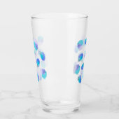 Waterverf penseelstreken glas (Links)
