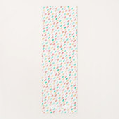 Waterverf Penseelstreken Patroon Yoga Mat (Voorkant)