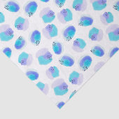 Waterverf penseelstreken tissue paper tissuepapier (Detail)