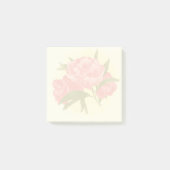 Waterverf Peonies 3x3 Post-it® Notes (Voorkant)