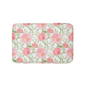 Waterverf Peonies Floral Pattern Badmat (Voorkant)