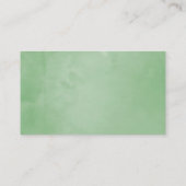 Waterverf Peonies Wedding Plaatskaartje (Achterkant)