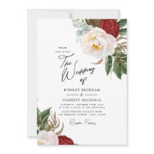 Waterverf Peonies  Wit Weddenschap