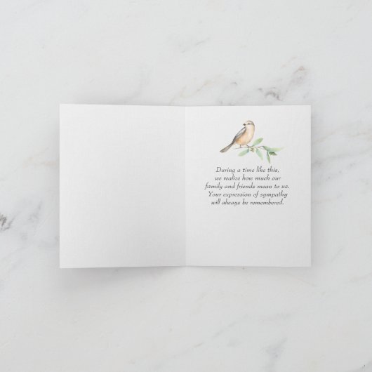 Waterverf Peony Kaart (Binnen)