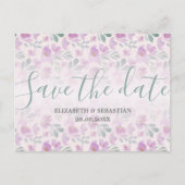 Waterverf Peony Ombre Aankondigingskaart (Voorkant)