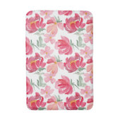 Waterverf Peony Pattern Badmat (Voorkant Verticaal)