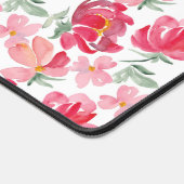 Waterverf Peony Pattern Bureaumat (Hoek)