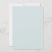 Waterverf Peony  Vrijgezellenfeest Aankondiging (Achterkant)