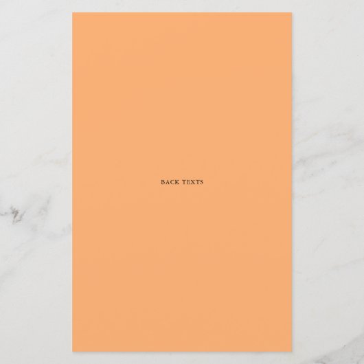 Waterverf Peraches raad wie de Groom of de Bride d (Achterkant)