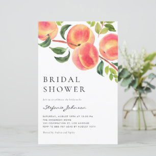 Waterverf Peraches Summer Bridal Shower