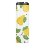Waterverf Peren fruitpatroon Thermosbeker (Achterkant)