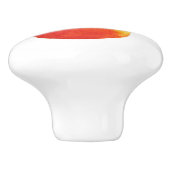 Waterverf peren keramische knop (Zijkant)