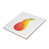 Waterverf peren tegeltje (Zijkant)