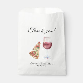 Waterverf Perfect Pair Vrijgezellenfeest Dank u Bedankzakje