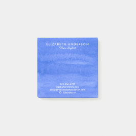 Waterverf periwinkle business post-it notes