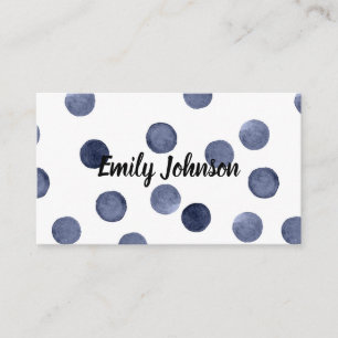 Waterverf, persoonlijke kaart visitekaartje