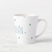 Waterverf persoonlijke paasbunny latte mok (Rechts)