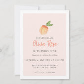 Waterverf Perthday uitnodiging (Voorkant)