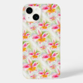 Waterverf Peruvian Lily Alstroemeria Case-Mate iPhone Case (Achterkant)