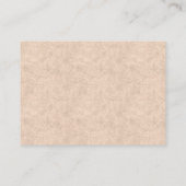 Waterverf Perzage Groene Floral RSVP Informatiekaartje (Achterkant)