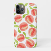 Waterverf Perzik Patroon Case-Mate iPhone Case (Achterkant)