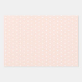 Waterverf perzik verjaardagsfeestje inpakpapier vel (Voorkant 3)