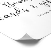 Waterverf perzikaarten en poster voor cadeaus (Hoek)