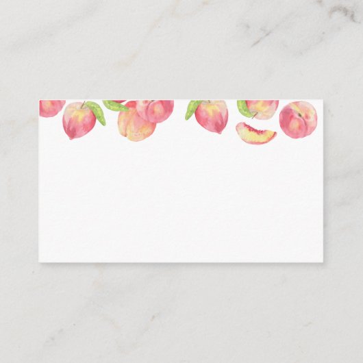 Waterverf perziken hoeveel perziken er in de pot z informatiekaartje (Achterkant)