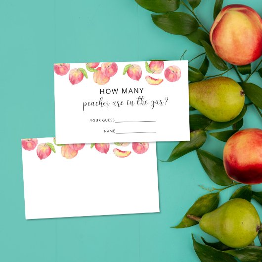 Waterverf perziken hoeveel perziken er in de pot z informatiekaartje