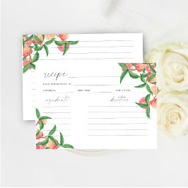 Waterverf perziken - Receptenkaart