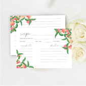 Waterverf perziken - Receptenkaart