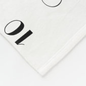 Waterverf Perziken Wreater Baby Mijlpaal Fleece Deken (Hoek)