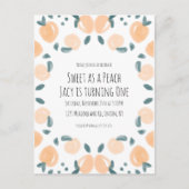 Waterverf Perzikvruchtendag art. I Briefkaart (Voorkant)