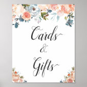 Waterverf Perzische Kaarten en cadeaubonborden Poster (Voorkant)