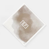 Waterverf pesachnapins servet (Hoek)